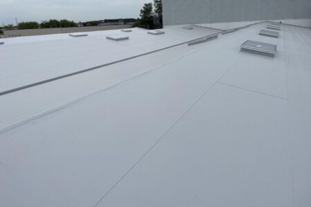 Fabrika Çatılarında PVC Membran
