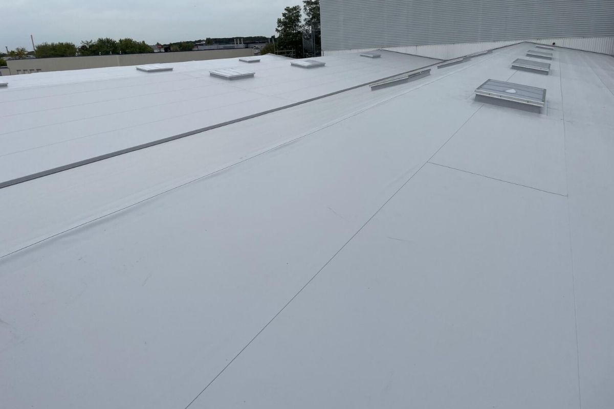 Fabrika Çatılarında PVC Membran