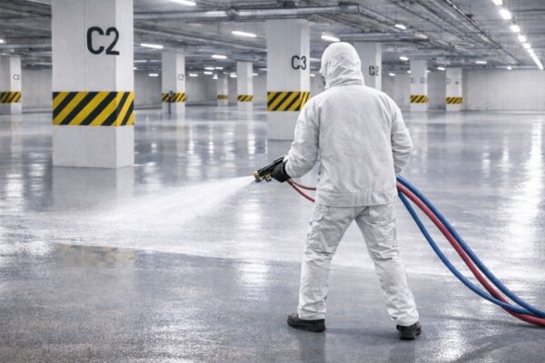 Polyurea Otopark Zemin Kaplamaları
