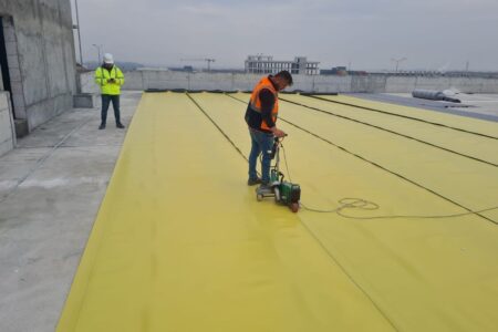 PVC Membran Çatı Yalıtımı 1