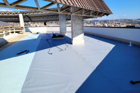 Teraslarda PVC Membran Uygulaması